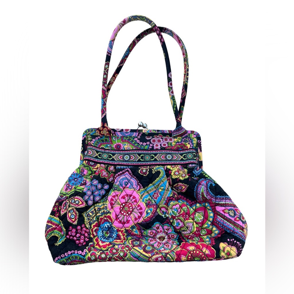 Retired Vera Bradley Kiss Lock Purse